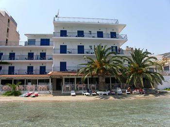 Aris Hotel Tolón Buitenkant foto